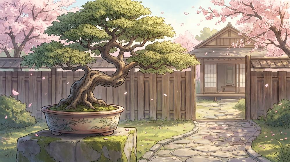 小欣奈盆景植物视频制作